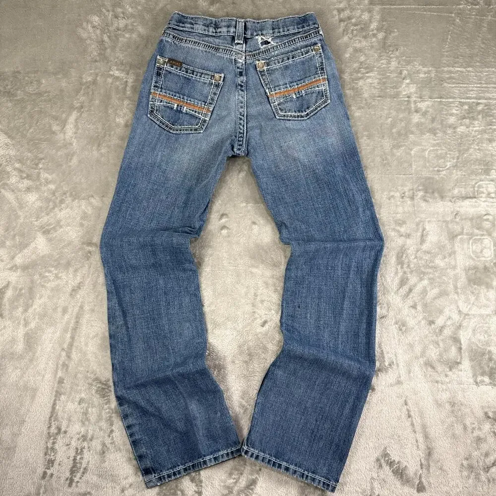 Ariat Jeans Youth Girls B4 Relaxed Bootcut Denim Pants Size 14 B31(j) - Picture 2 of 8